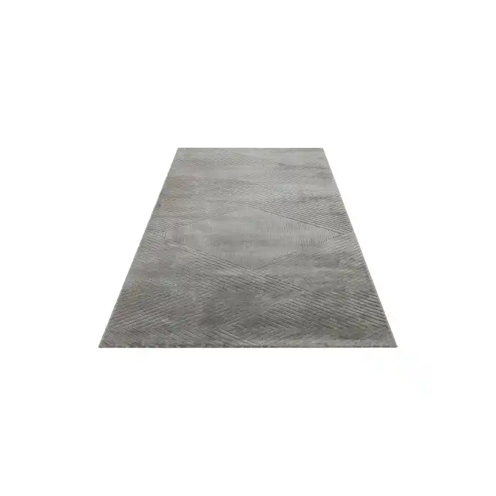 MISSORI HALI 0213 Hav Toz Vermez Sade Desenli Yumuşak Dokulu Modern Makine Halısı