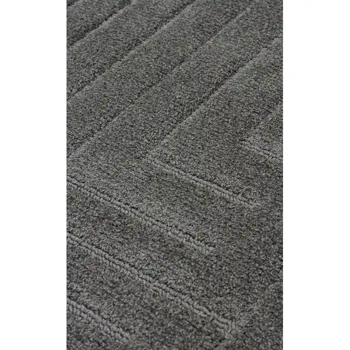 MISSORI HALI 0216 Hav Toz Vermez Sade Desenli Yumuşak Dokulu Modern Makine Halısı