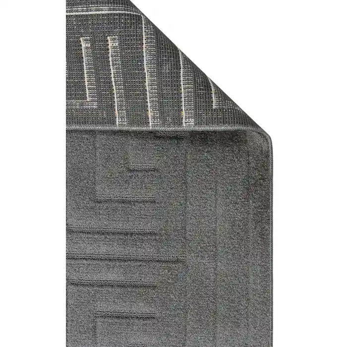 MISSORI HALI 0216 Hav Toz Vermez Sade Desenli Yumuşak Dokulu Modern Makine Halısı