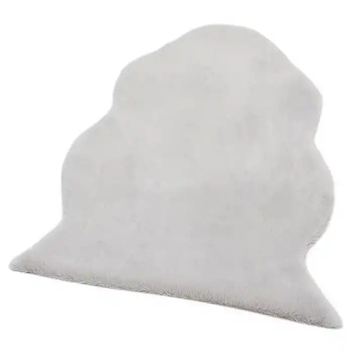 MOLLIS POST 0015 Yumuşak Dokulu Uzun Tüylü Yıkanabilir Tavşan Postu