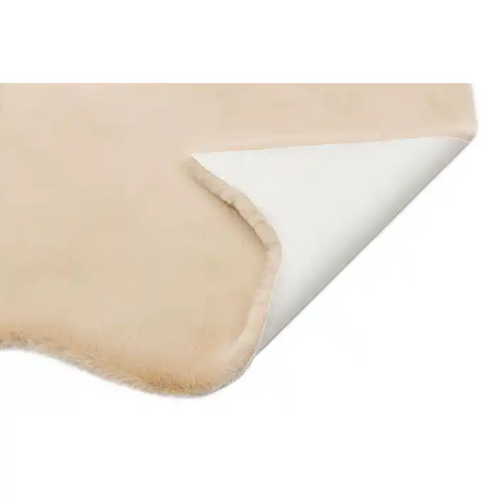 MOLLIS POST 0024 Yumuşak Dokulu Uzun Tüylü Yıkanabilir Tavşan Postu