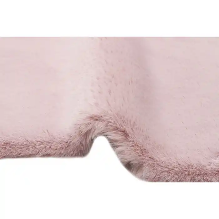 MOLLIS POST 0662 Yumuşak Dokulu Uzun Tüylü Yıkanabilir Tavşan Postu