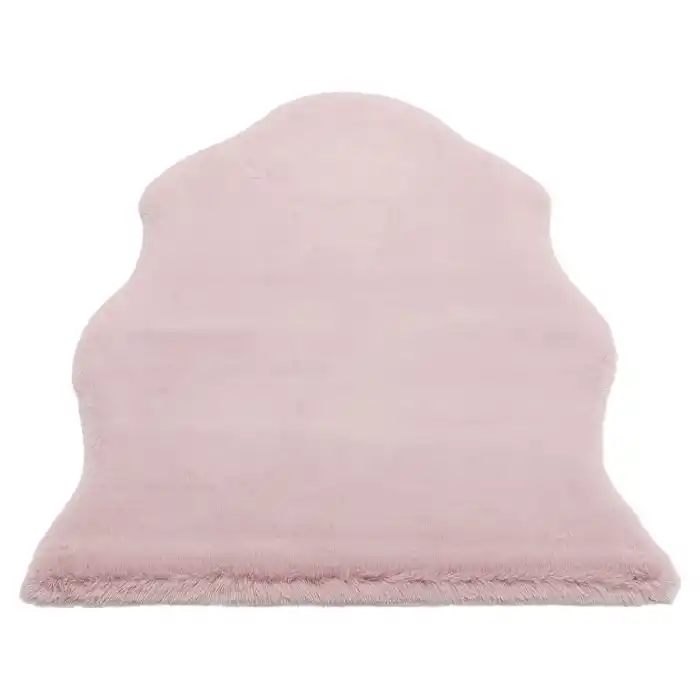 MOLLIS POST 0665 Yumuşak Dokulu Uzun Tüylü Yıkanabilir Tavşan Postu