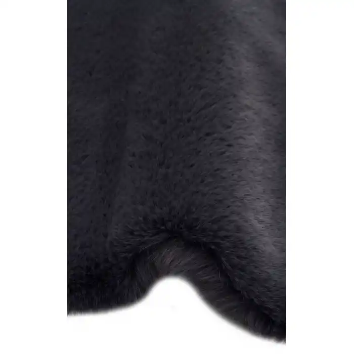 MOLLIS POST 1184 Yumuşak Dokulu Uzun Tüylü Yıkanabilir Tavşan Postu