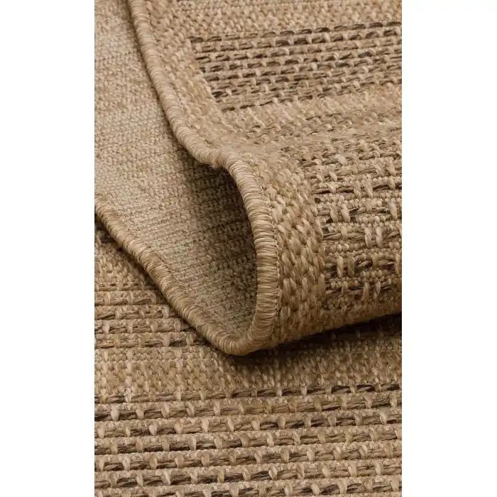 SALDA HALI SLD 01 NATURAL Güneş Işığı ve Suya Dayanıklı Jüt Görünümlü Sisal Halı