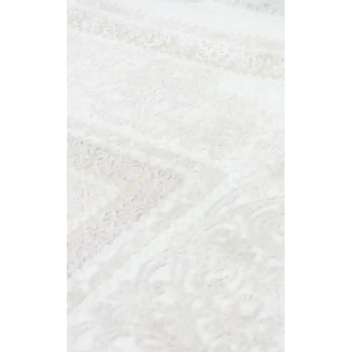 SATEEN HALI 0746 Yıkanabilir Kaymaz Tabanlı Hav Vermez Sık Dokuma Modern Halı