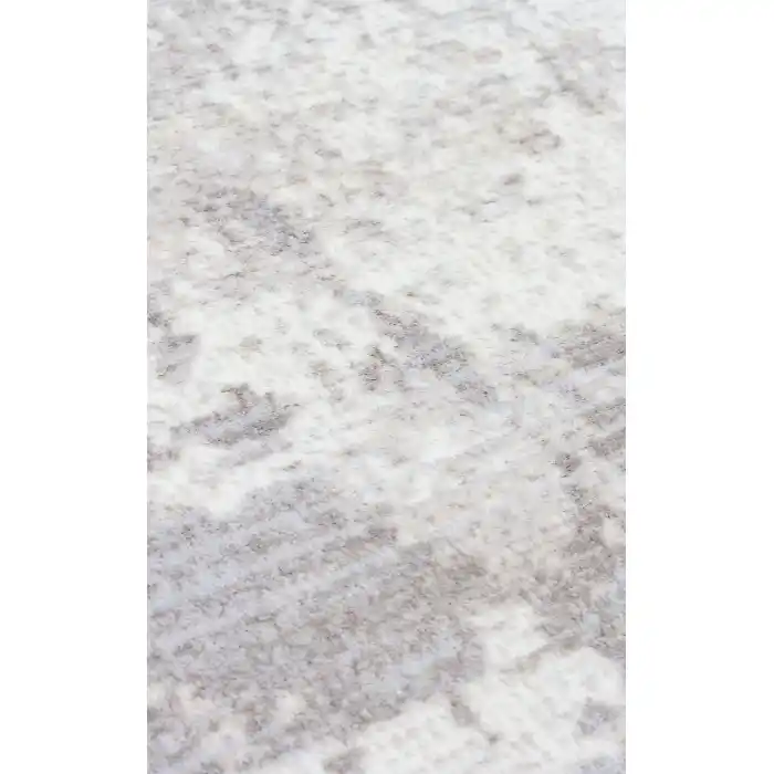 SATEEN HALI 0763 Yıkanabilir Kaymaz Tabanlı Hav Vermez Sık Dokuma Modern Halı