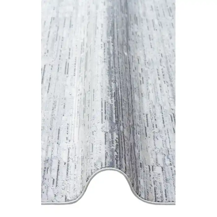 SATEEN HALI 0793 Yıkanabilir Kaymaz Tabanlı Hav Vermez Sık Dokuma Modern Halı