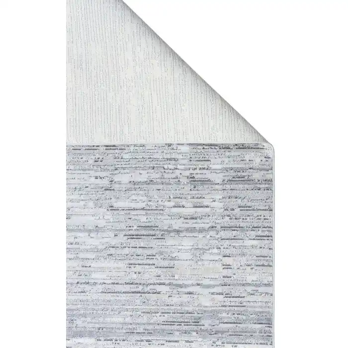 SATEEN HALI 0793 Yıkanabilir Kaymaz Tabanlı Hav Vermez Sık Dokuma Modern Halı