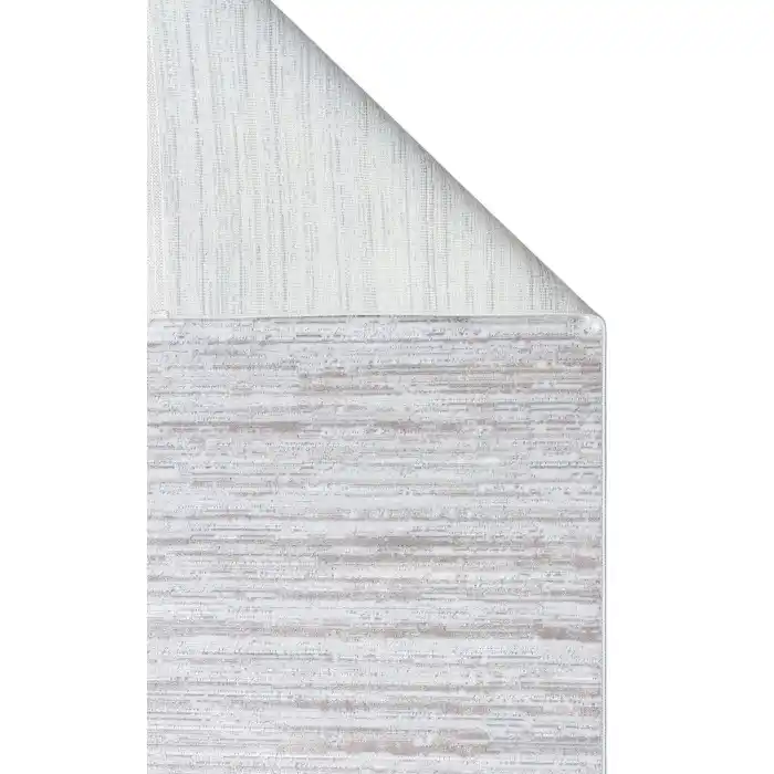 SATEEN HALI 0810 Yıkanabilir Kaymaz Tabanlı Hav Vermez Sık Dokuma Modern Halı