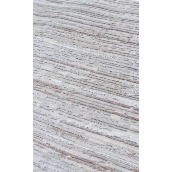 SATEEN HALI 0810 Yıkanabilir Kaymaz Tabanlı Hav Vermez Sık Dokuma Modern Halı