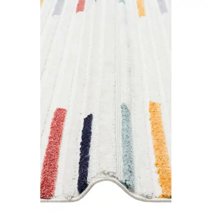 Terazzo 06 Multy Hav Toz Vermez Yumuşak Dokulu Etnik Örgü Desenlere Sahip Modern İskindinav Halı