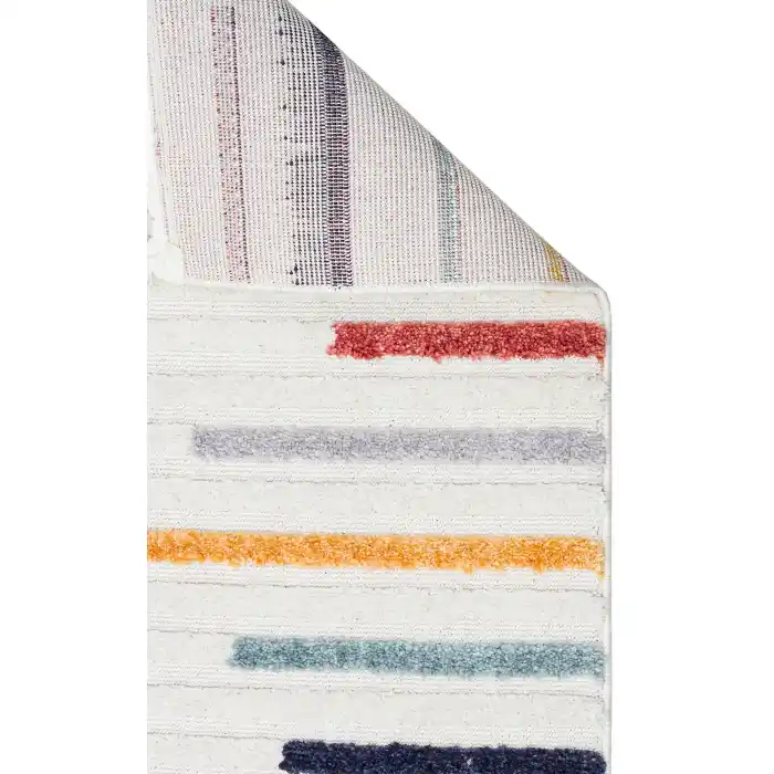 Terazzo 06 Multy Hav Toz Vermez Yumuşak Dokulu Etnik Örgü Desenlere Sahip Modern İskindinav Halı