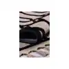 Jutt 06 Siyah Kaymaz Taban Kolay Temizlenen Dekoratif Modern Kilim