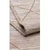 Arya Craft ARC 02 Beige Hav Toz Vermez Yıkanabilir Modern Desenli Dokuma Kilim