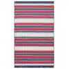Arya Craft ARC 05 Red Navy Hav Toz Vermez Yıkanabilir Modern Desenli Dokuma Kilim