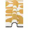 Arya Neo Arn 07 White Yellow Yıkanabilir Kaymaz Tabanlı Modern Pamuk Kilim