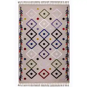 Jutt 05 Multy Kaymaz Taban Kolay Temizlenen Dekoratif Modern Kilim