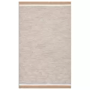 Arya Craft ARC 02 Beige Hav Toz Vermez Yıkanabilir Modern Desenli Dokuma Kilim
