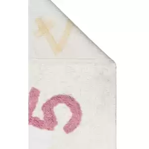 COTTON BOON HALI 0022 Yıkanabilir Kaymaz Tabanlı Naturel Pamuk Bebek Halısı