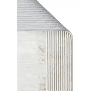 LAGOS HALI 0373 Hav Toz Vermez Eskitme Desenli Modern Makine Halısı