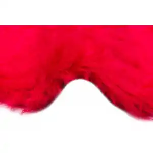 LOVELY POST 0161 Yumuşak Dokulu Uzun Tüylü Yıkanabilir Kuzu Postu