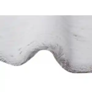 MOLLIS POST 0015 Yumuşak Dokulu Uzun Tüylü Yıkanabilir Tavşan Postu