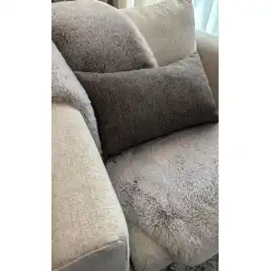 MOLLIS POST 1203 Yumuşak Dokulu Uzun Tüylü Yıkanabilir Tavşan Postu