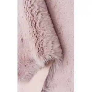 MOLLIS POST 1210 Yumuşak Dokulu Uzun Tüylü Yıkanabilir Tavşan Postu