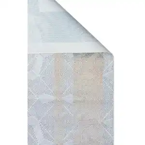 SATEEN HALI 0727 Yıkanabilir Kaymaz Tabanlı Hav Vermez Sık Dokuma Modern Halı