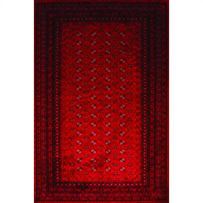 Afgan Plus AF 304 Yağcıbedir Desenli Yumuşak Dokulu Makine Halısı