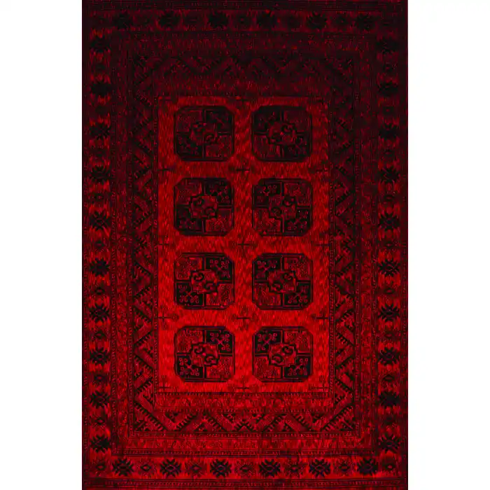 Afgan Plus AF 306 Yağcıbedir Desenli Yumuşak Dokulu Makine Halısı