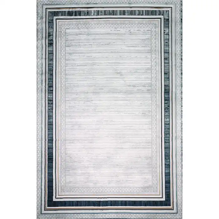 Dicle 477 Gri Mavi Makine Halısı