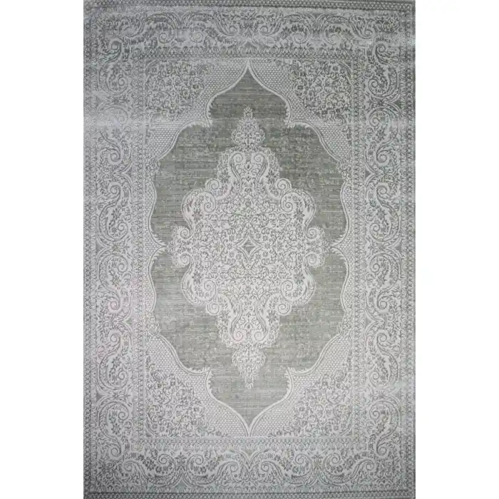 Hisar 1095 Gri Dekoratif Makine Halısı