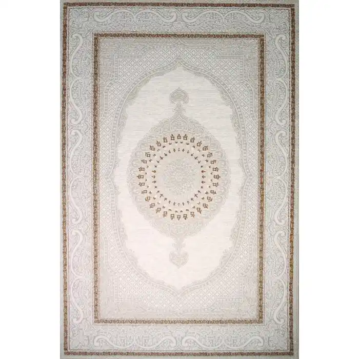 Hisar 706 Bej Dekoratif Makine Halısı