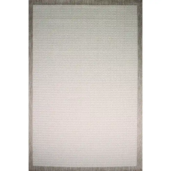 Loris L101 K. Bej Dekoratif Leke Tutmaz Yıkanailir Sisal Halı Kilim