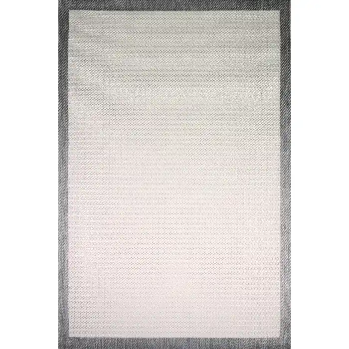 Loris L102 K. Gri Dekoratif Leke Tutmaz Yıkanailir Sisal Halı Kilim