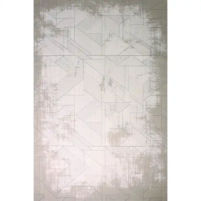 Shabby 334A Bej Yumuşak Dokulu Makine Halısı