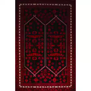 Afgan Plus AF 301 Yağcıbedir Desenli Yumuşak Dokulu Makine Halısı