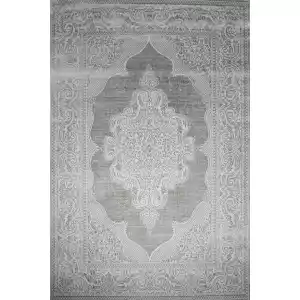 Hisar 1095 Gri Dekoratif Makine Halısı
