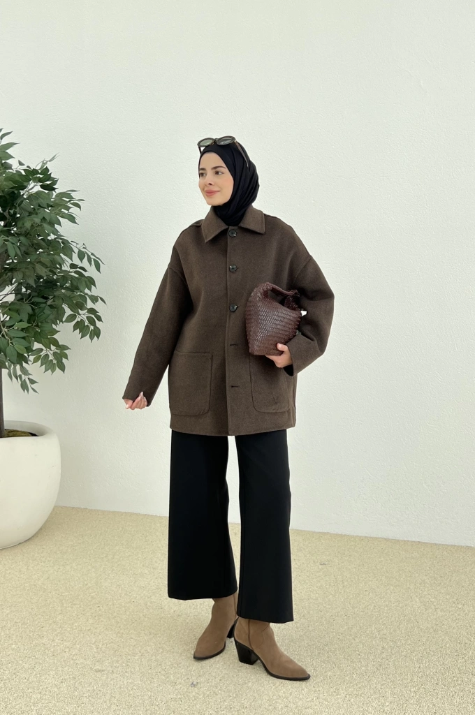 %100 YÜN KABAN CEKET