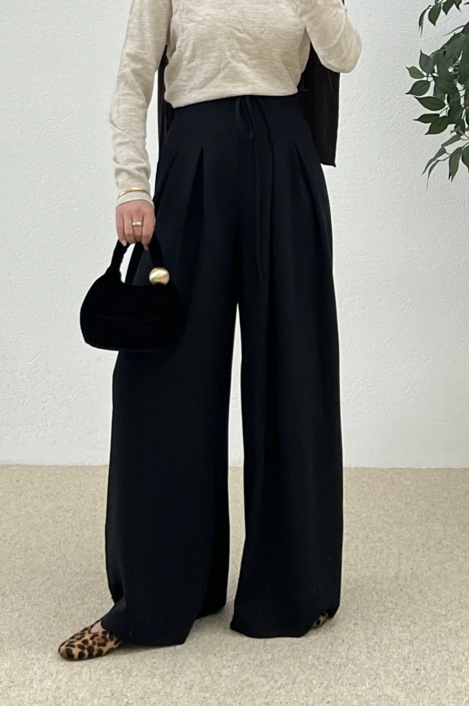 3 PENS PALAZZO siyah