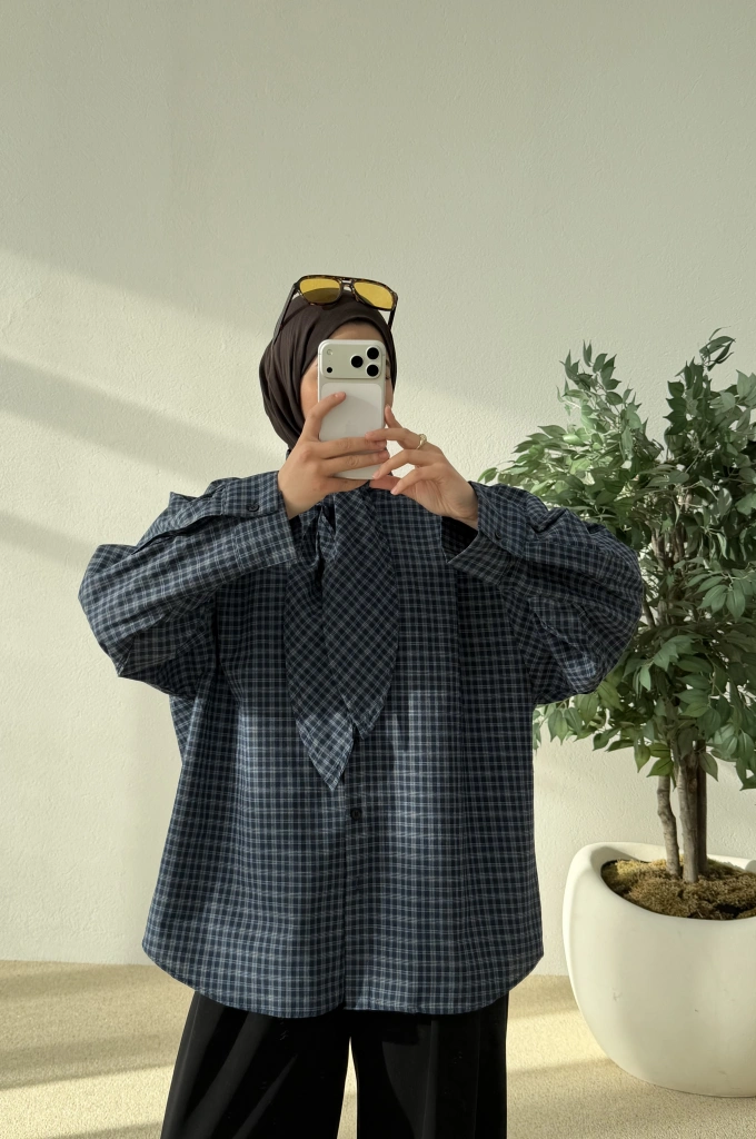 5454 beyy gömlek lacivert