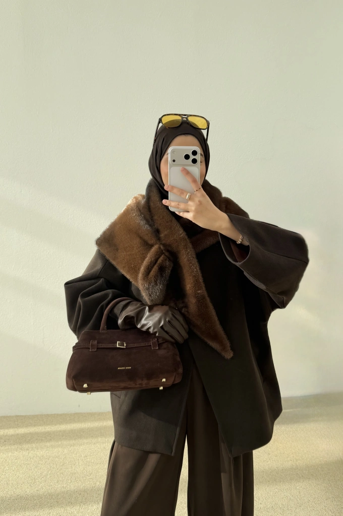 ..DİK YAKA ZR KABAN KOYUKAHVE