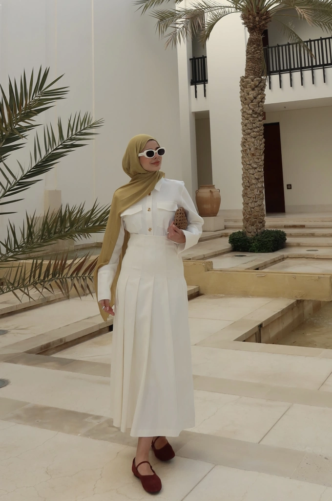 LİKRALI TAKIM PREMİUM EKRU