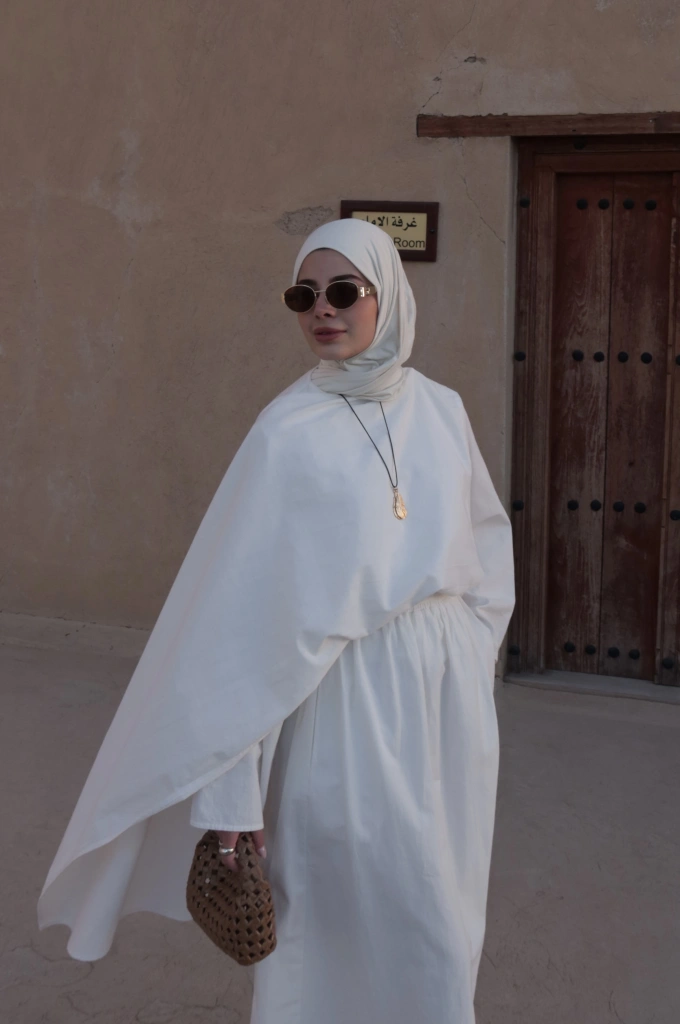 8999 ŞAL YAKA ETEKLİ KETEN TAKIM beyaz