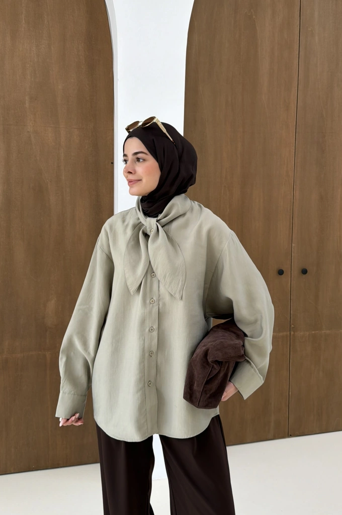 5451 FULAR YK GÖMLEK ÇAĞLA