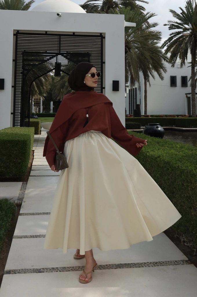 5471 SEYYAR ŞALLI KETEN ÜST( kiremit )