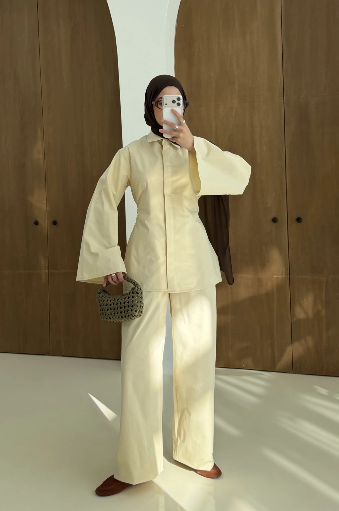 8993 BEL AYARLANABİLİR MEVSİMLİL TAKIM vanilya