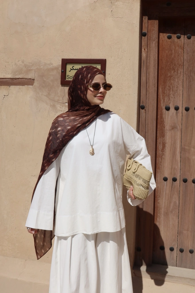 9009 BLUZ❗️KETEN BASİC beyaz